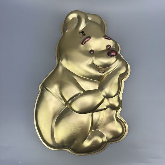 Wilton Other - Vintage Winnie The Pooh Birthday Party Gold Wilton Cake Pan 515-401 Walt Disney